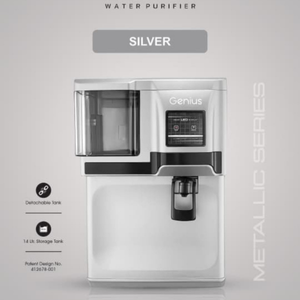 Silver Metallic Series Genius Water Purifier